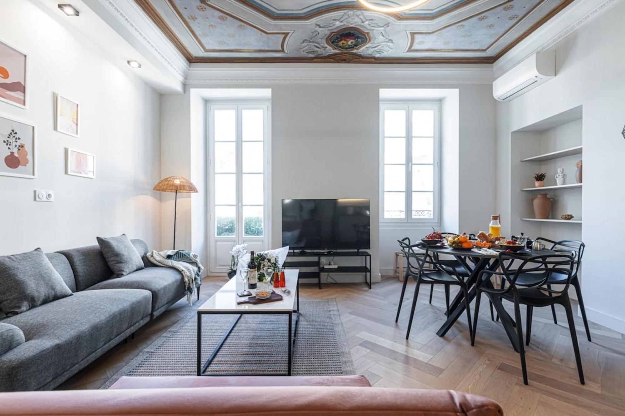 ניס Philibert - Traditional Apart With Historical Fresco מראה חיצוני תמונה